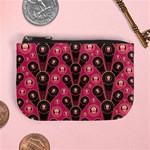 Background Abstract Pattern Mini Coin Purse Front