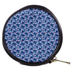 Blue Pattern Scrapbook Mini Makeup Bag by Bajindul