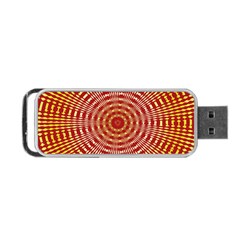 Pattern Background Structure Portable Usb Flash (one Side) by Bajindul