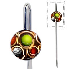 Sport Ball Tennis Golf Football Book Mark by Bajindul