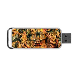 Sculpture Art Temple Tower Portable Usb Flash (one Side) by Pakrebo