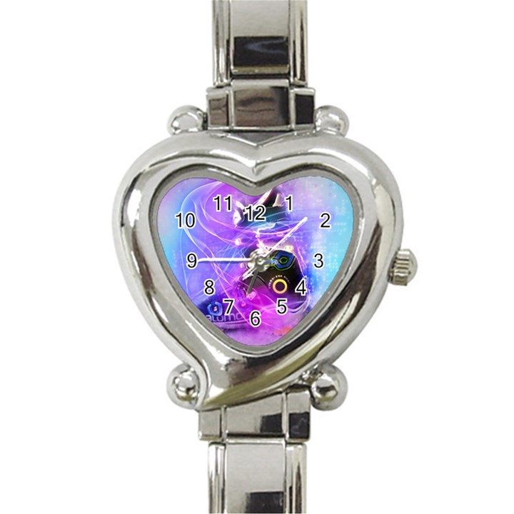 Ski Boot Ski Boots Skiing Activity Heart Italian Charm Watch