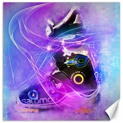 Ski Boot Ski Boots Skiing Activity Canvas 12  X 12  by Pakrebo