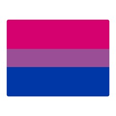 Bisexual Pride Flag Bi Lgbtq Flag Double Sided Flano Blanket (mini)  by lgbtnation