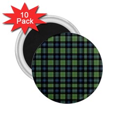 Abercrombie Tartan 2 25  Magnets (10 Pack)  by impacteesstreetwearfour