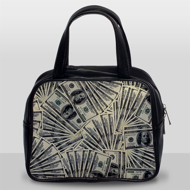 Hundred Dollars Classic Handbag (Two Sides)