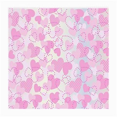 Valentine Background Hearts Bokeh Medium Glasses Cloth by Nexatart