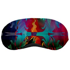 Background Sci Fi Fantasy Colorful Sleeping Mask by Nexatart