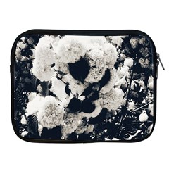 High Contrast Black And White Snowballs Apple Ipad 2/3/4 Zipper Cases by okhismakingart