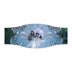 Surfboard With Dolphin Stretchable Headband by FantasyWorld7