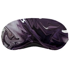 Purple Marble Digital Abstract Sleeping Mask by Pakrebo