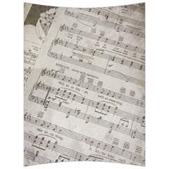 Sheet Music Paper Notes Antique Back Support Cushion by Pakrebo