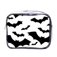 Deathrock Bats Mini Toiletries Bag (one Side) by ArtistRoseanneJones