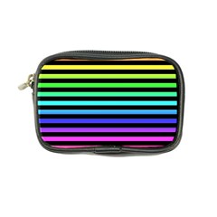 Stripes Rainbow Coin Purse by ArtistRoseanneJones