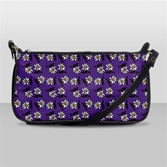 Daisy Purple Shoulder Clutch Bag by snowwhitegirl