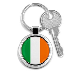 Flag Of Ireland Irish Flag Key Chain (round) by FlagGallery