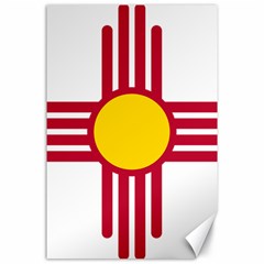 New Mexico Flag Canvas 24  X 36  by FlagGallery