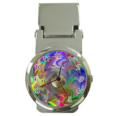 Rainbow Plasma Neon Money Clip Watches by HermanTelo