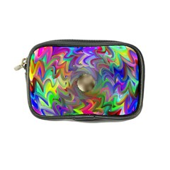 Rainbow Plasma Neon Coin Purse by HermanTelo