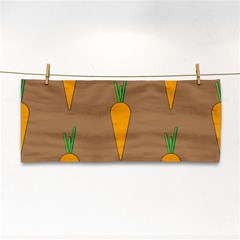 Healthy Fresh Carrot Hand Towel by HermanTelo