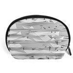 Confetti Music Art Modern Accessory Pouch (Large) Front