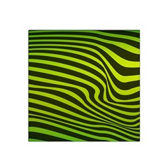 Wave Green Satin Bandana Scarf by HermanTelo