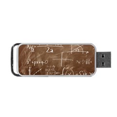 Mathematics Brown Portable Usb Flash (two Sides) by snowwhitegirl