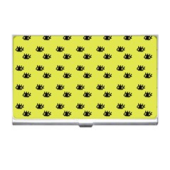 Yellow Eyes Business Card Holder by snowwhitegirl