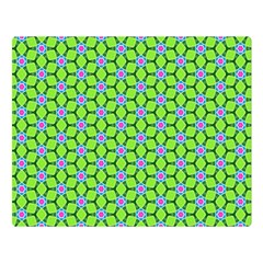 Pattern Green Double Sided Flano Blanket (large)  by Mariart