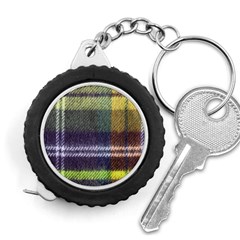 Yellow Plaid Flannel Measuring Tape by snowwhitegirl