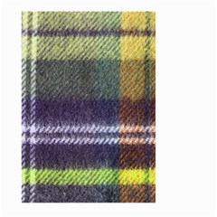 Yellow Plaid Flannel Large Garden Flag (two Sides) by snowwhitegirl