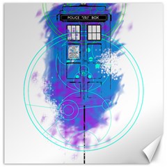 Tattoo Tardis Seventh Doctor Doctor Canvas 20  X 20  by Sudhe