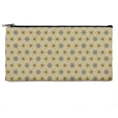 Star Basket Pattern Basket Pattern Pencil Cases by Simbadda