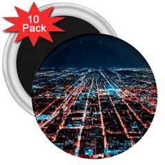 Aerial Shot Of Buildings 3  Magnets (10 Pack)  by Simbadda