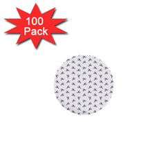 Cycling Motif Design Pattern 1  Mini Buttons (100 Pack)  by dflcprintsclothing