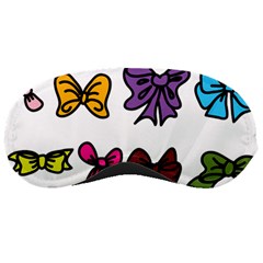 Bows Cartoon Ribbon Sleeping Mask by Bajindul