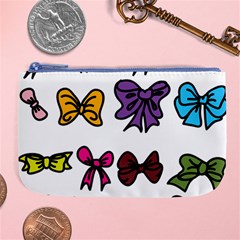 Bows Cartoon Ribbon Large Coin Purse by Bajindul