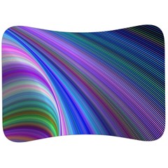 Background Abstract Curves Velour Seat Head Rest Cushion by Bajindul