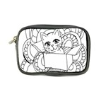 Cute Cat Coloring Page Design Coin Purse Front