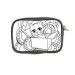 Cute Cat Coloring Page Design Coin Purse Back