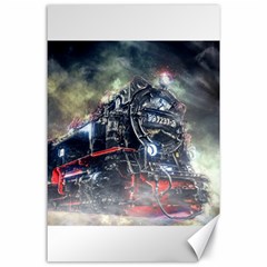 Steam Locomotive Br 99 Historically Canvas 24  X 36  by Wegoenart