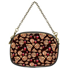 Pizza Pattern Chain Purse (one Side) by bloomingvinedesign