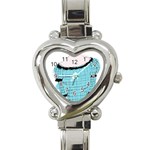 Elissa Heart Italian Charm Watch Front