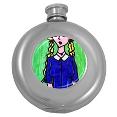 Thursday Round Hip Flask (5 Oz) by snowwhitegirl