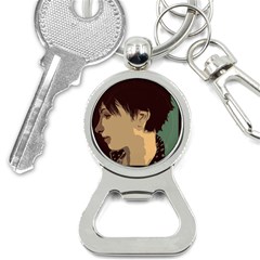 Punk Face Bottle Opener Key Chain by snowwhitegirl