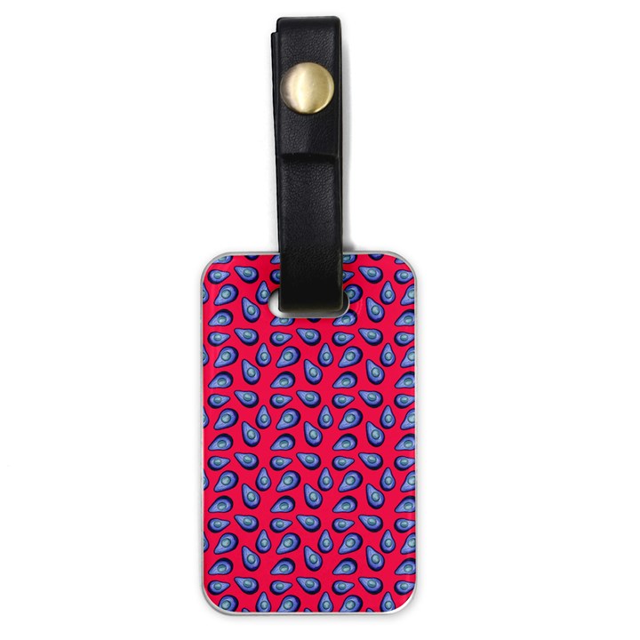 Tropical Pink Avocadoes Luggage Tag (one side)