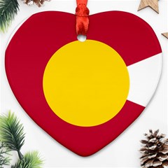 Colorado State Flag Symbol Ornament (heart) by FlagGallery