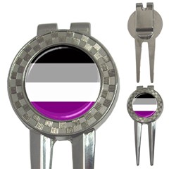 Asexual Pride Flag Lgbtq 3-in-1 Golf Divots by lgbtnation