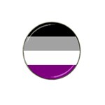 Asexual Pride Flag LGBTQ Hat Clip Ball Marker (4 pack) Front