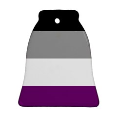 Asexual Pride Flag Lgbtq Ornament (bell) by lgbtnation